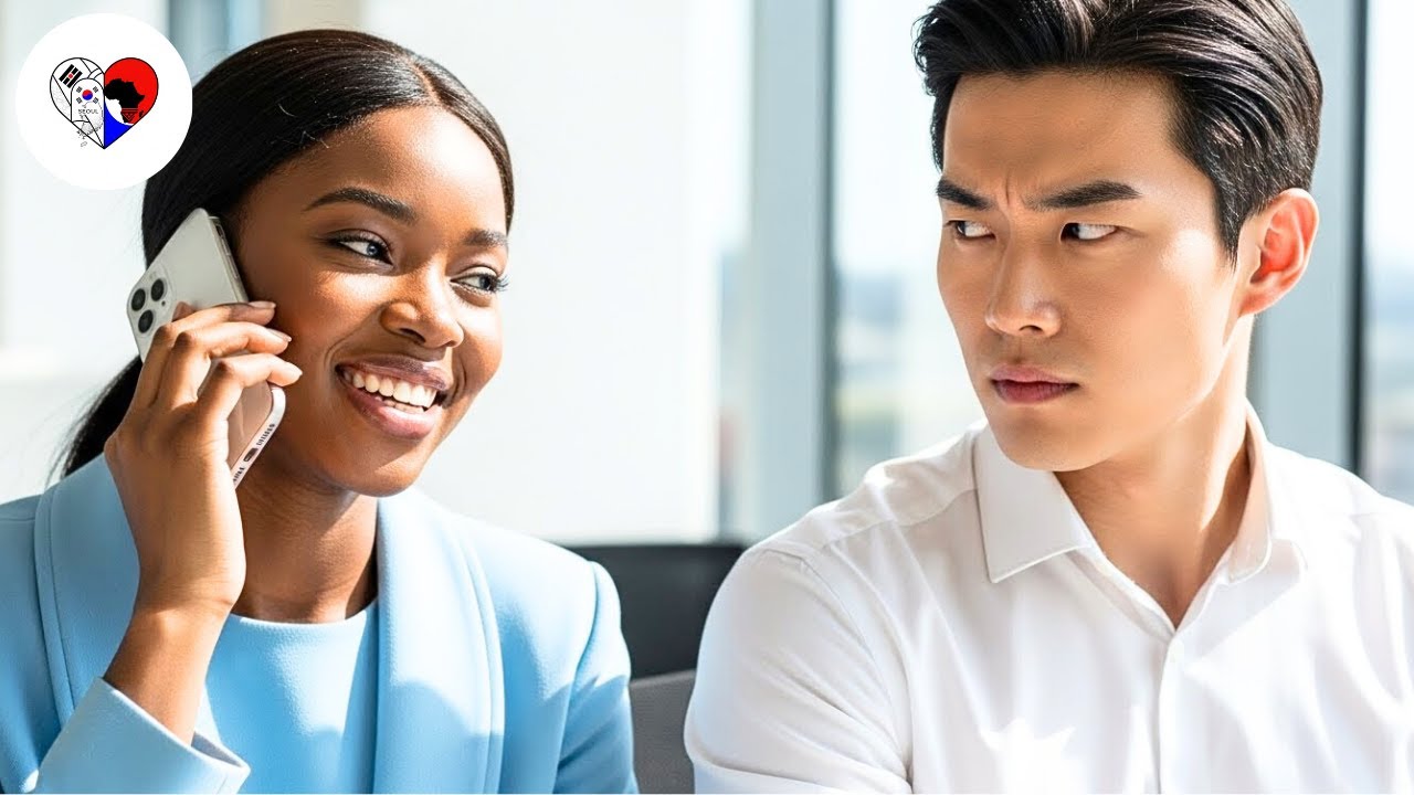 “Who are you talking to?” the Korean CEO exploded with jealousy hearing his Black secretary on phone
