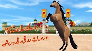 Buying the Buckskin Andalusian, Jorvik Stables Open House Fun ~ Star Stable Online