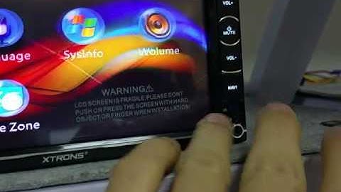 26.TD699GV and TD699GVD set up map path instruction video