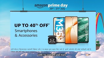 Amazon Prime Day | 20th & 21st July | Hindi