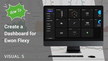 How to create a dashboard | KPI Dashboard Ewon Flexy | VISUALYS
