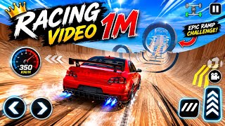 Crazy Car Racing Challenge 🔥 | Impossible Ramp Stunt Race | Racing Video 1M screenshot 3