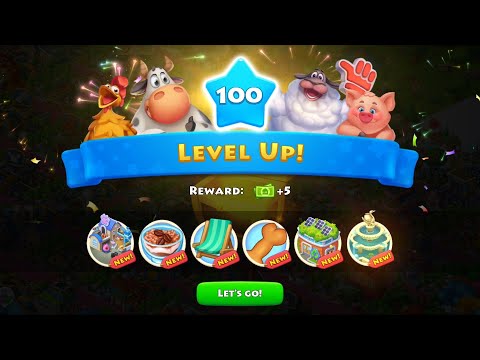 Township level 100 unlocked and a glitch!!!!