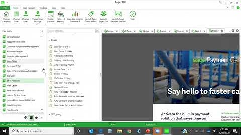 Sage 100cloud Sales Order Tips & Tricks