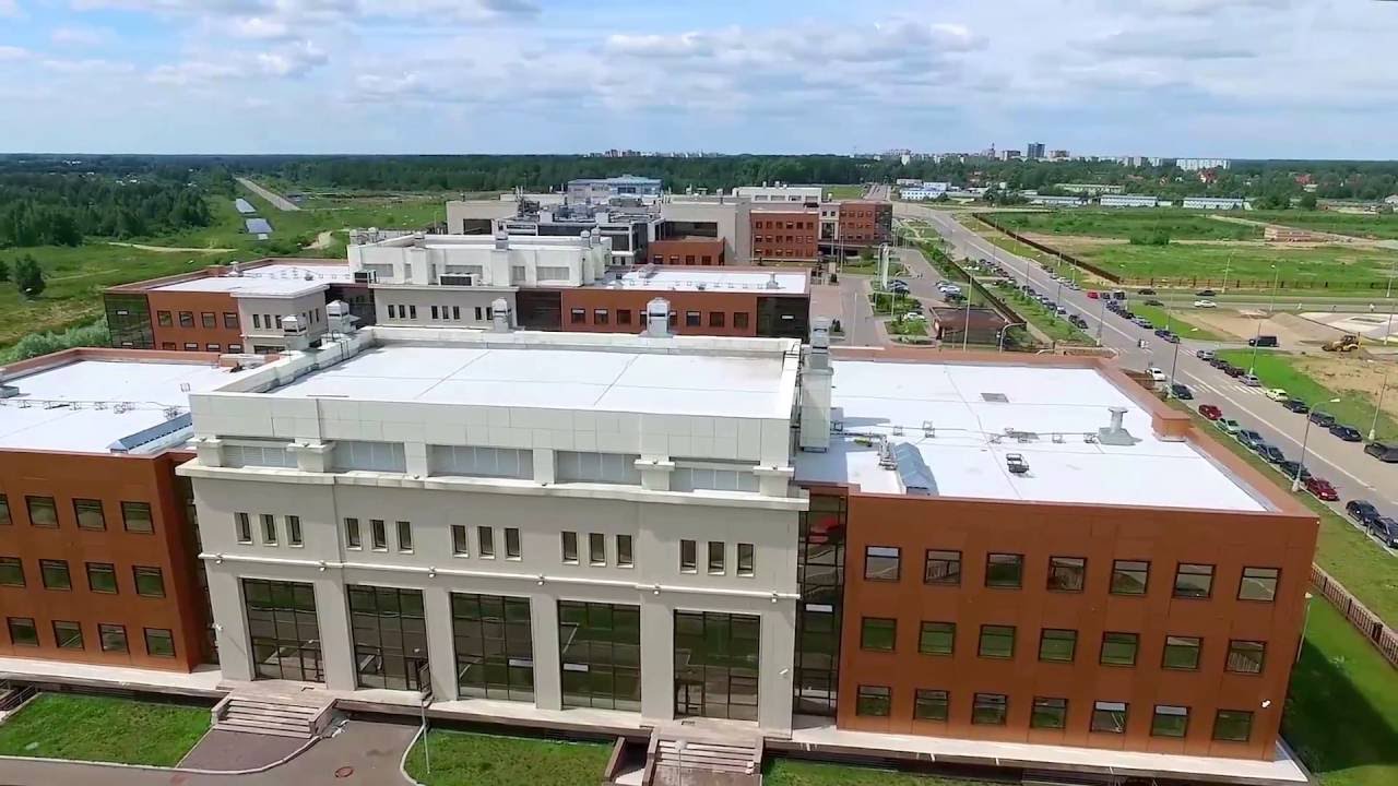 Особая экономическая зона "Дубна" с квадрокоптера (ОЭЗ) - YouTube