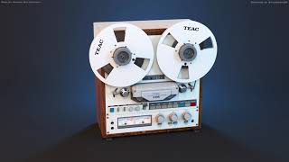 ArtStation - Reel Tape Recorder Teac X-10R