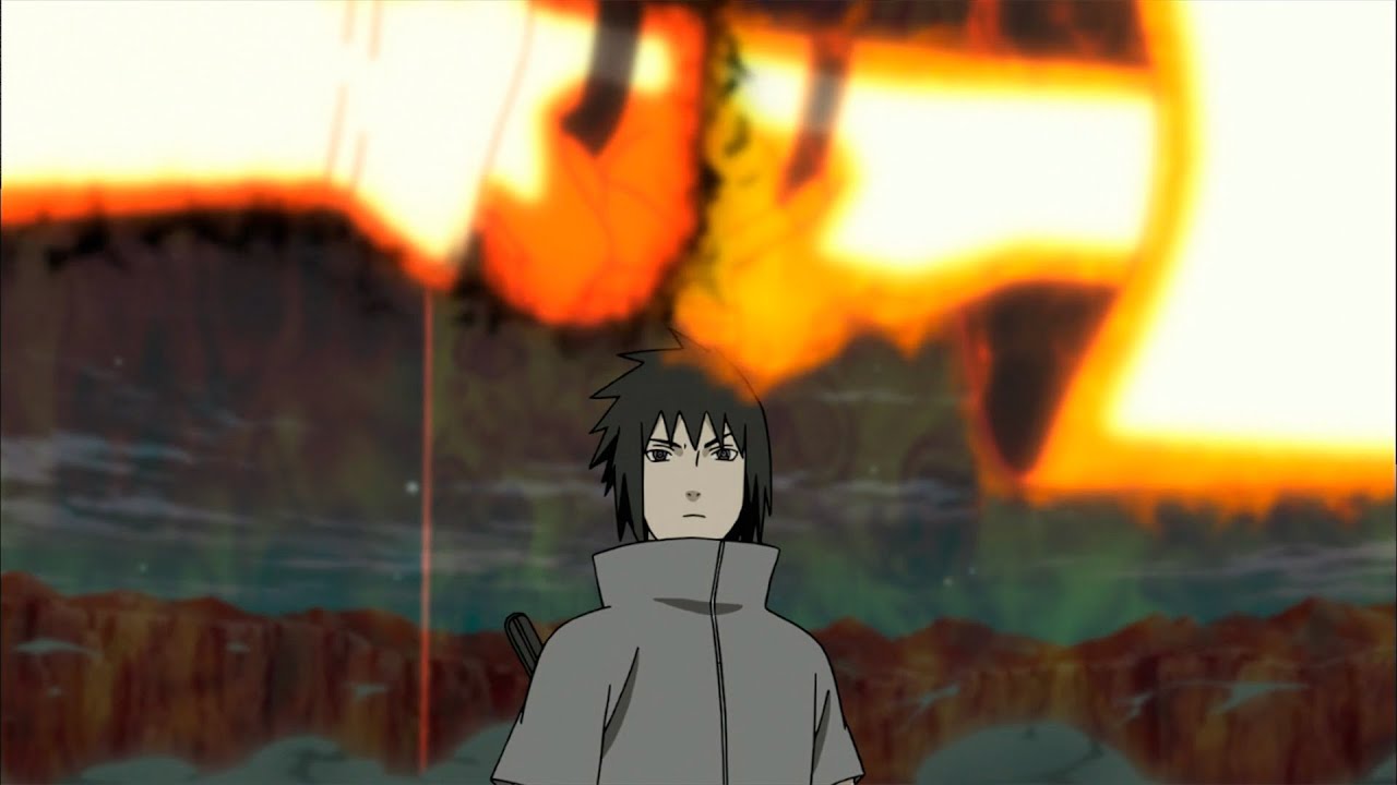 Sasuke is furious and jealous of Narutos power Sasuke and Naruto Together Fight After 3 Years