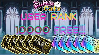 The Battle Cats - Reaching User Rank 10000!! by Sutandaru 8,010 views 10 months ago 10 minutes, 56 seconds