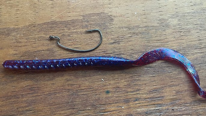 Rigging Berkley Soft Plastics with Worm Hooks 