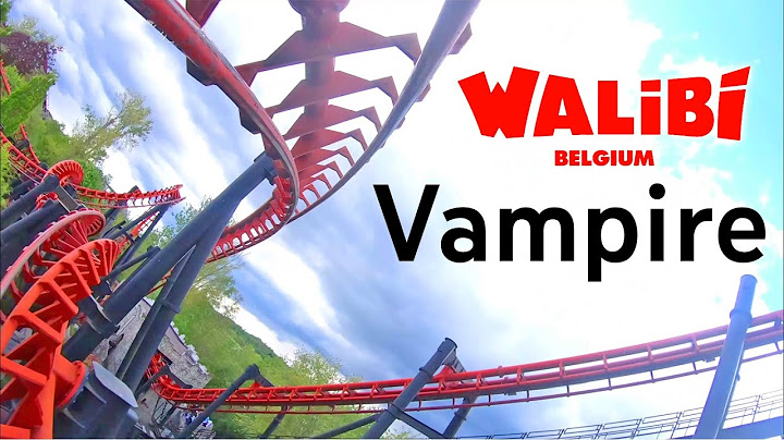 [4K] Vampire - On-Ride - Walibi Belgium