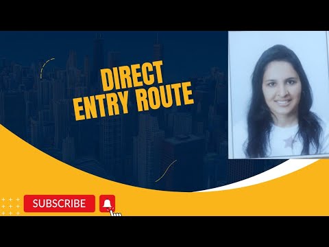 direct entry route in CA #direct entry route क्या ह?? how to enter in ...