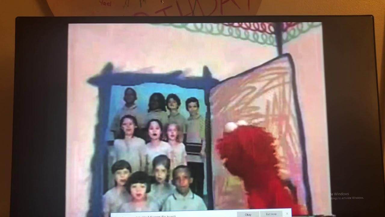 Elmo world singing footage YouTube