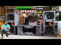 The making full diy 7800wrms massive loud speaker system outdoor events homeke speaker
