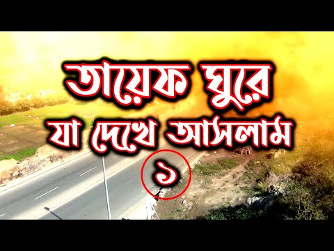 তায়েফ ঘুরে যা দেখে আসলাম,  What I saw in Taif,  (১ম পর্ব)  *হাফেজ মুফতি রফিকুল ইসলাম সরদার*