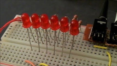 Arduino visual audio display - Super Mario Bros overworld theme