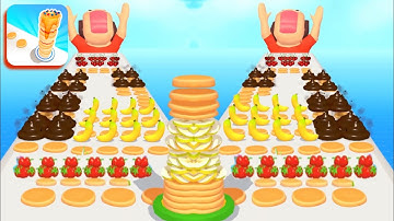 PANCAKE RUN 🥞💕: All Levels Gameplay Walkthrough Android, iOS NEW UPDATE
