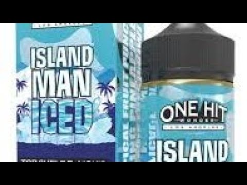one hit wonder island man iced vape juice review voa (michael)