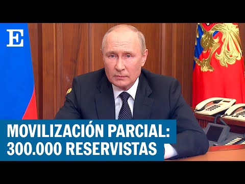 Guerra de Ucrania | Putin decreta la movilización 300.000 reservistas en Rusia | El País