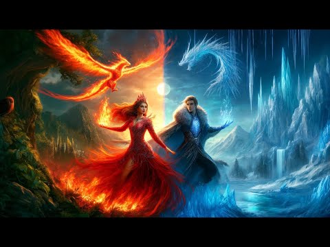 Flames and Frost: 🔥❄️ The Tale of the Princess of Fire and the Prince of Ice | Bedtime Story