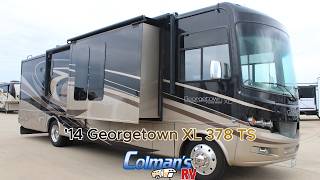 2014 Forest River Georgetown Xl 378ts Class A Motorhome Walkthrough  Luxury Rv Under 55k