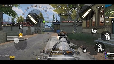 I used the worst class in COD Mobile