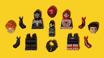 LEGO Venom VS. Peter Parker (Tobey) | Spider-Man 3 | Unofficial Minifigure | Marvel
