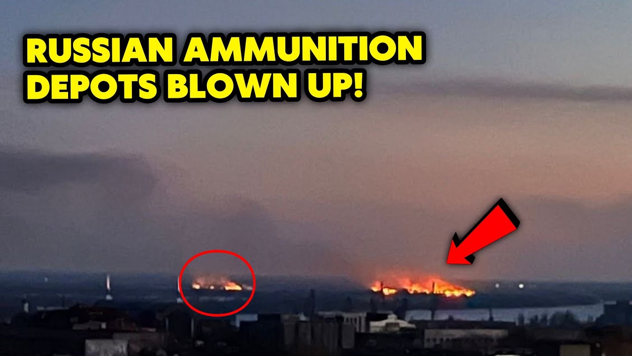 Ukrainian army destroyed Russian ammunition depots in Kadiivka! Last
