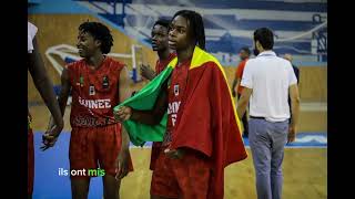 afrobasket guinee champions d'Afrique