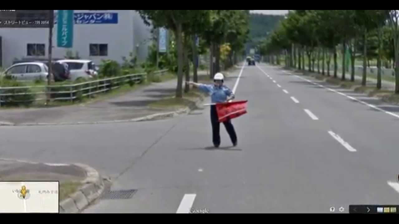 笑撃画像 ストリートビューの車が速度取締りに捕まる その瞬間がまんま地図上に公開されるｗｗ Youtube