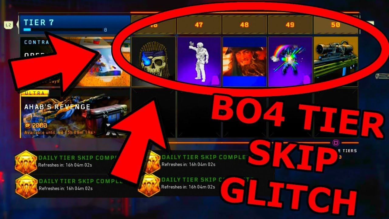 BO4 TIER GLITCH! TIER 50 GLITCH BO4! TIER STRATEGY TOO USE! BLACK OPS 4 TIER GLITCH! BO4 GLITCHES!