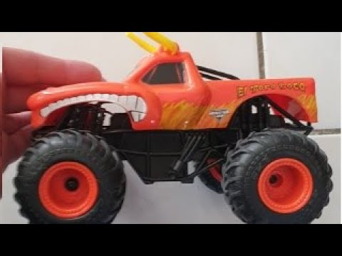 Monster Jam Véhicule jouet télécommandé El Toro Loco 1:24 - La Poste