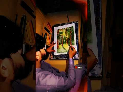 color painting | Rate myart work| #artwork #artist #colorpencil #painting