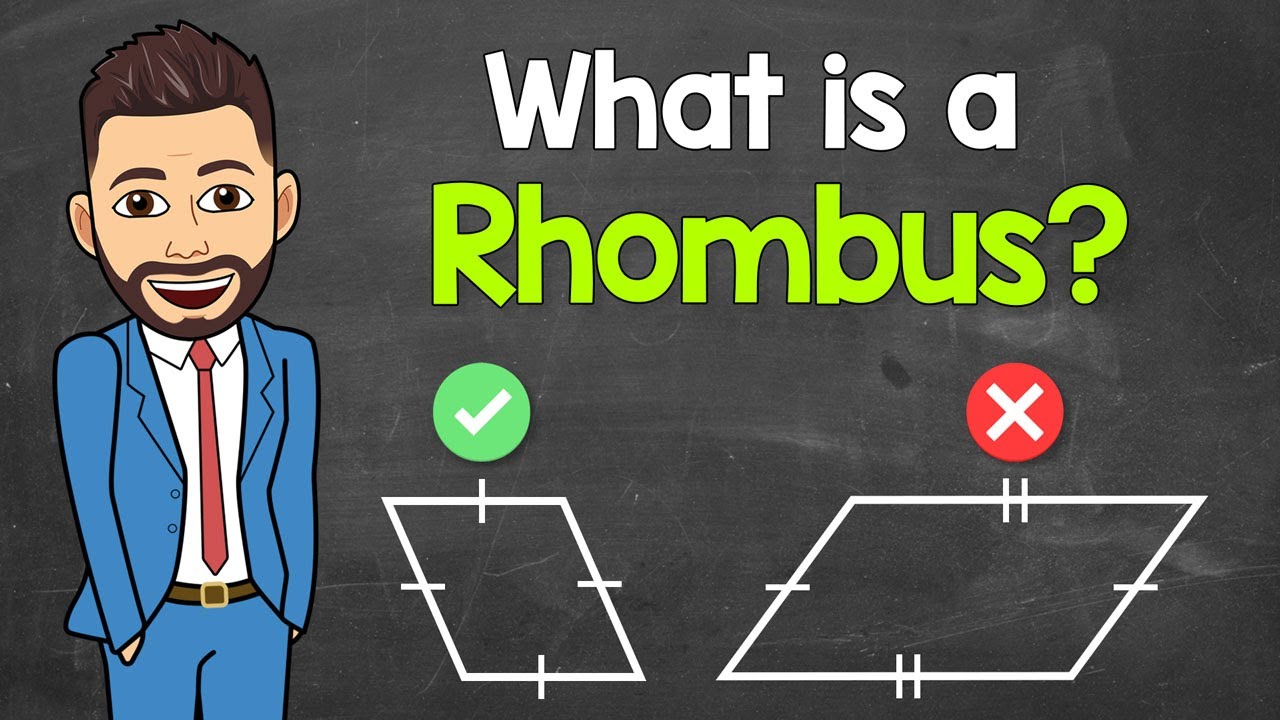 What is a Rhombus? | Quadrilaterals | Math with Mr. J