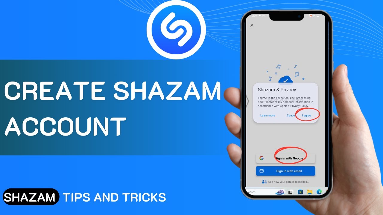 How To Create Shazam Account