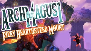 Fiery Hearthsteed Mount~ Hearthstone 10 Year Anniversary Gift from Blizzard