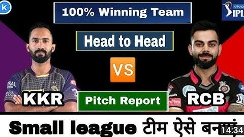 BLR vs KOL | My 11 circle me team kaise banaye | How to create team in my 11 circle