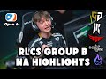 CRAZY ELIMINATION MATCH!! RLCS Group B HIGHLIGHTS! | Group Stage North America Open 6
