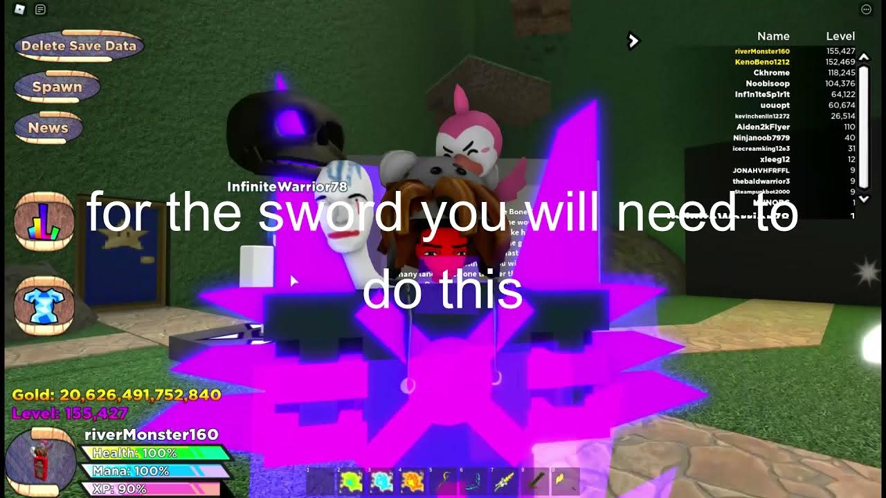 The Legend Of The Bone Sword Rpg Script how to get true bone sword in The Legend of The Bone Sword RPG - YouTube