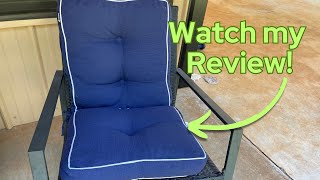 Honest review-Outdoor Rocking Chair Cushions