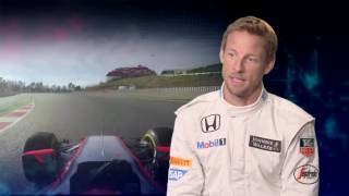 Forward Thinking – Jenson Button   Fernando Alonso On F1 2015   Mobil 1 The Grid