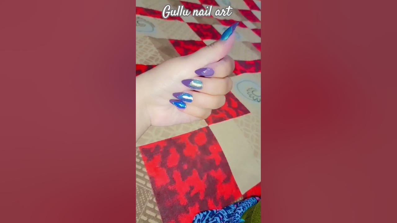 colour full nail art #song #coversong