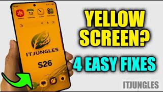 Galaxy S26 Screen Turned Yellow? Here's How To Fix It