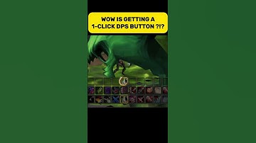 One-Button-Rotation is comming for World of Warcraft !? #worldofwarcraft #thewarwithin #shorts