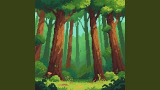 Moonlit Forest Path
