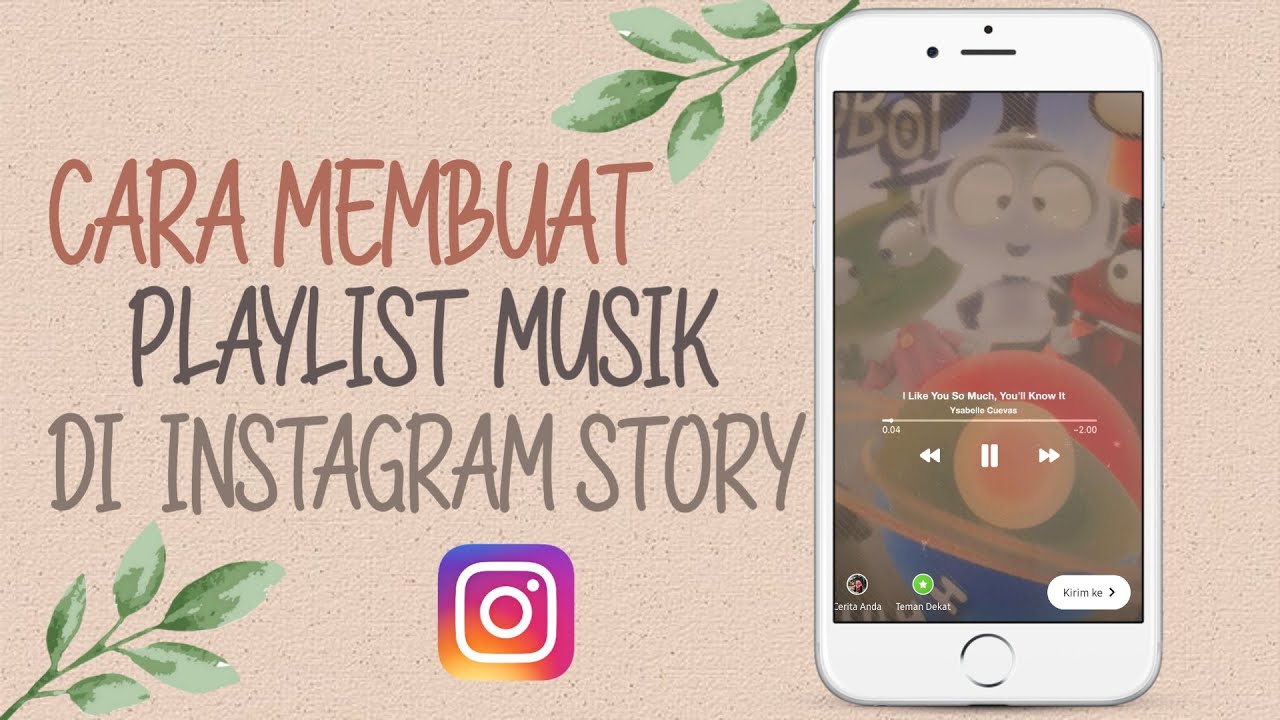 Cara Menambahkan Musik di Instagram Story YouTube