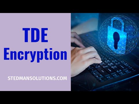 TDE Encryption in SQL Server