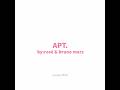 اغنية APT مترجمة Apt Rosé Brunomars Songs Music ترجمة ترجمة أغاني Lyrcis Edit Fypviral 