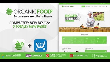 Organic Food - Farm & Food Business Eco WordPress Theme | Themeforest Website Templates and Themes
