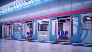 Новый поезд метро «Москва»