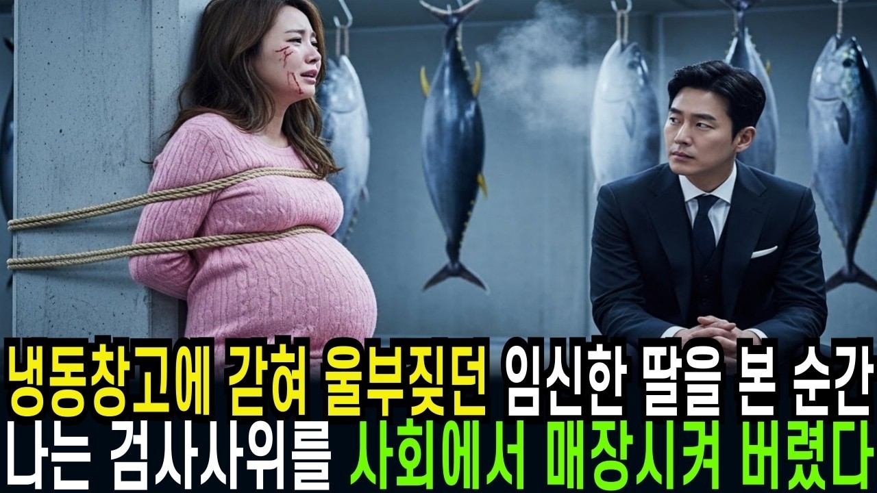 냉동창고에 갇혀 울부짖던 임신한 딸을 본 순간, 나는 검사사위를 사회에서 매장시켜 지워버렸습니다